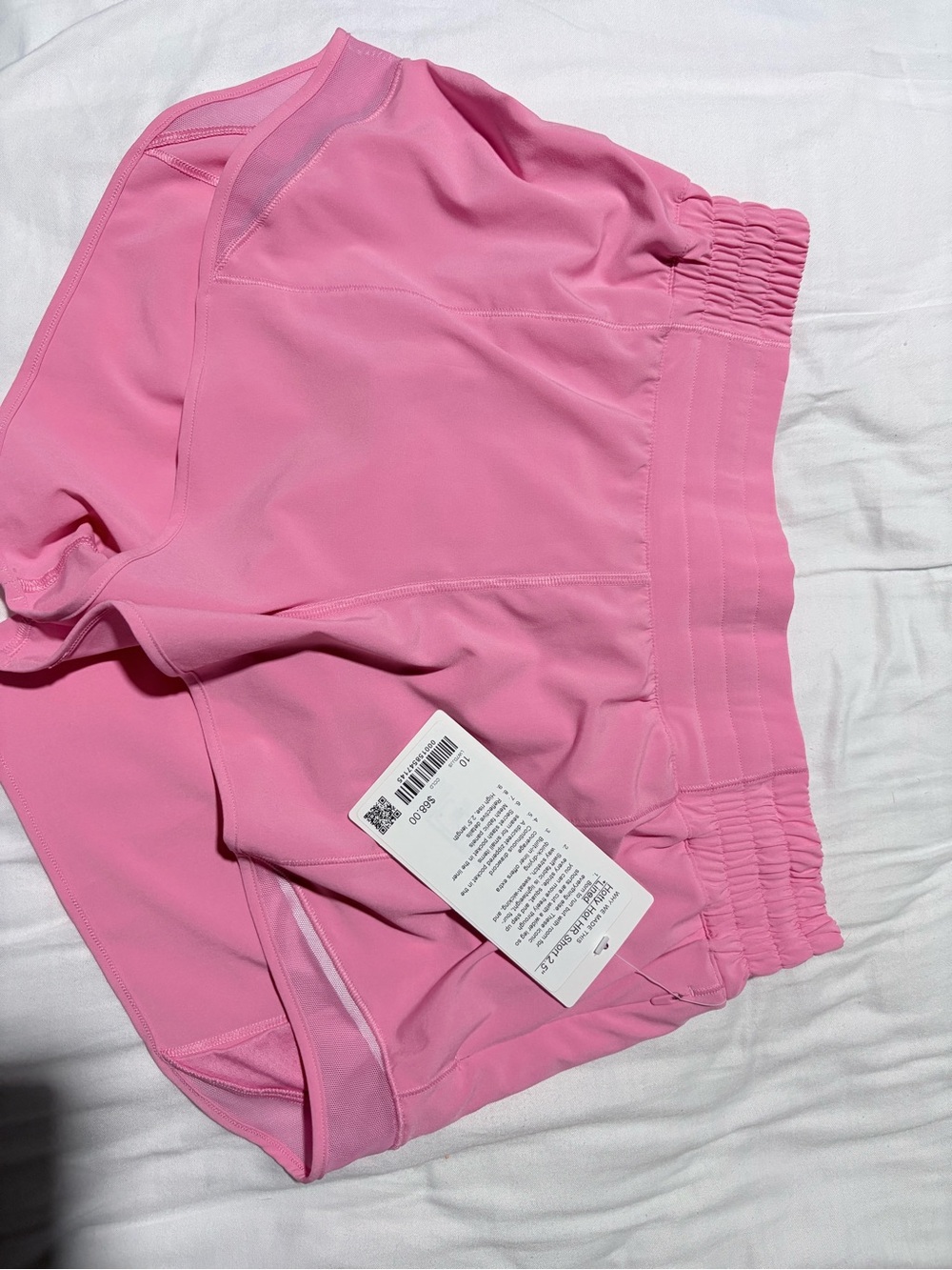 Lululemon Hotty hot high rise 2.5 candy cloud